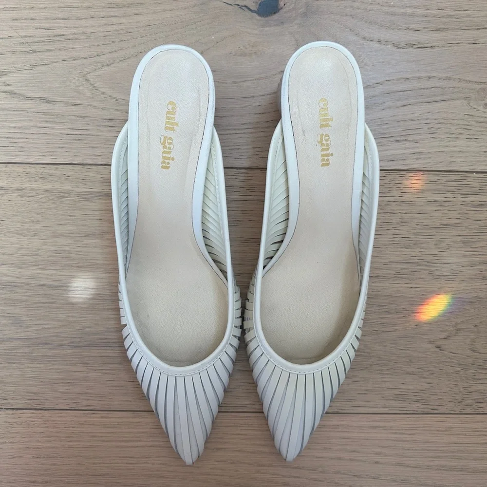 Cult Gaia Women's Alia Ball Heel Mules - Picture 3 of 7